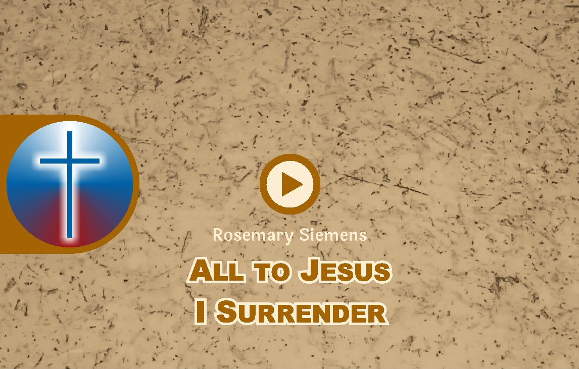 Jesus You Take Over Video