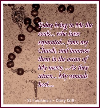 Divine Mercy Chaplet: Apostates