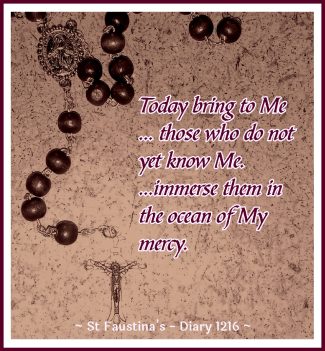 Divine Mercy Chaplet: Without Christ