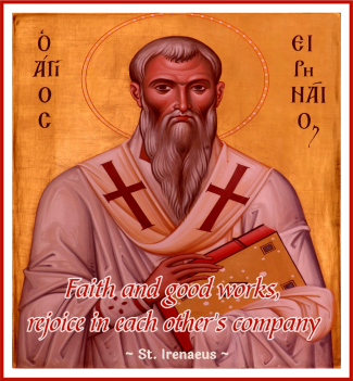 JUSTIFIED BY FAITH ALONE