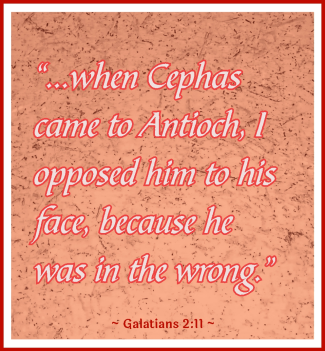 CAN THE LAITY DISAGREE WITH THE POPE?