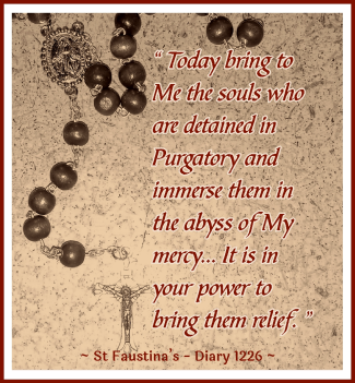 Purgatory Chaplet of Divine Mercy