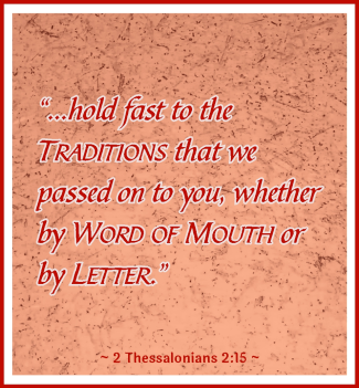 SOLA SCRIPTURA
